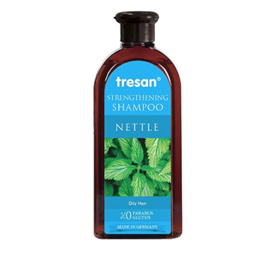 Tresan Shampoo for Treating Oily Hair Loss With Nettle Extract 300 Ml