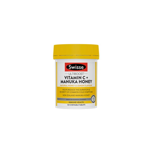Swisse Ub Vitamin C + Manuka Honey 120 Tab