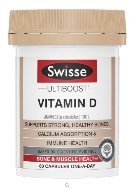 Swisse Ub Vitamin D 60 Cap
