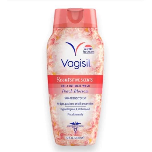 Vagisil Scentsitive Scents Daily Intimate Wash Peach Blossom, 354ml