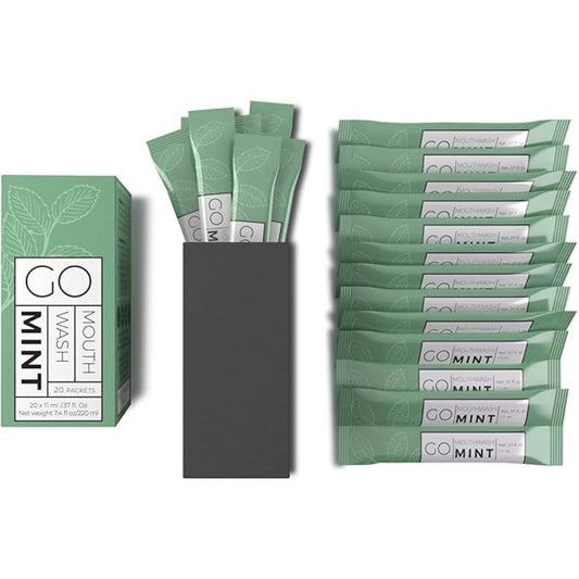 Go Mouthwash Packets – Single Size Mouthwash for Fresh Breath