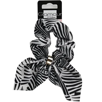 Intervion Glamour Zebra Hair Wrap, 1 Pc.