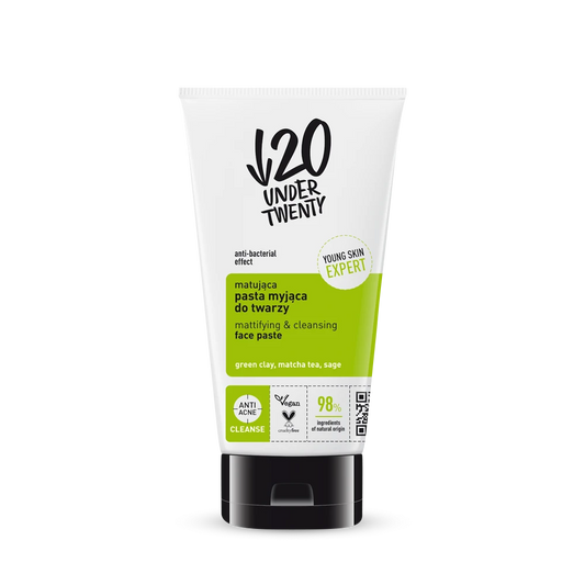 Under Twenty Mattifying Facial Cleansing Paste 150 Ml