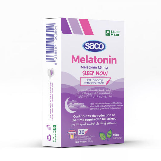 Nutrovoy Saco Melatonin 1.5 Mg 30 Strips