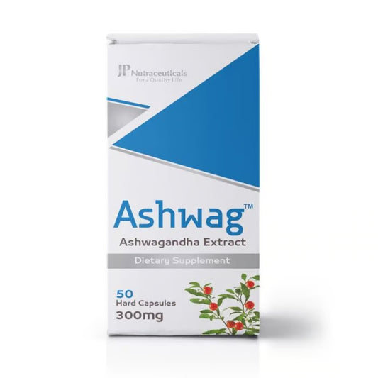Jp Vitamins Ashwag, Ashwagandha Extract, 300 Mg - 50 Capsules