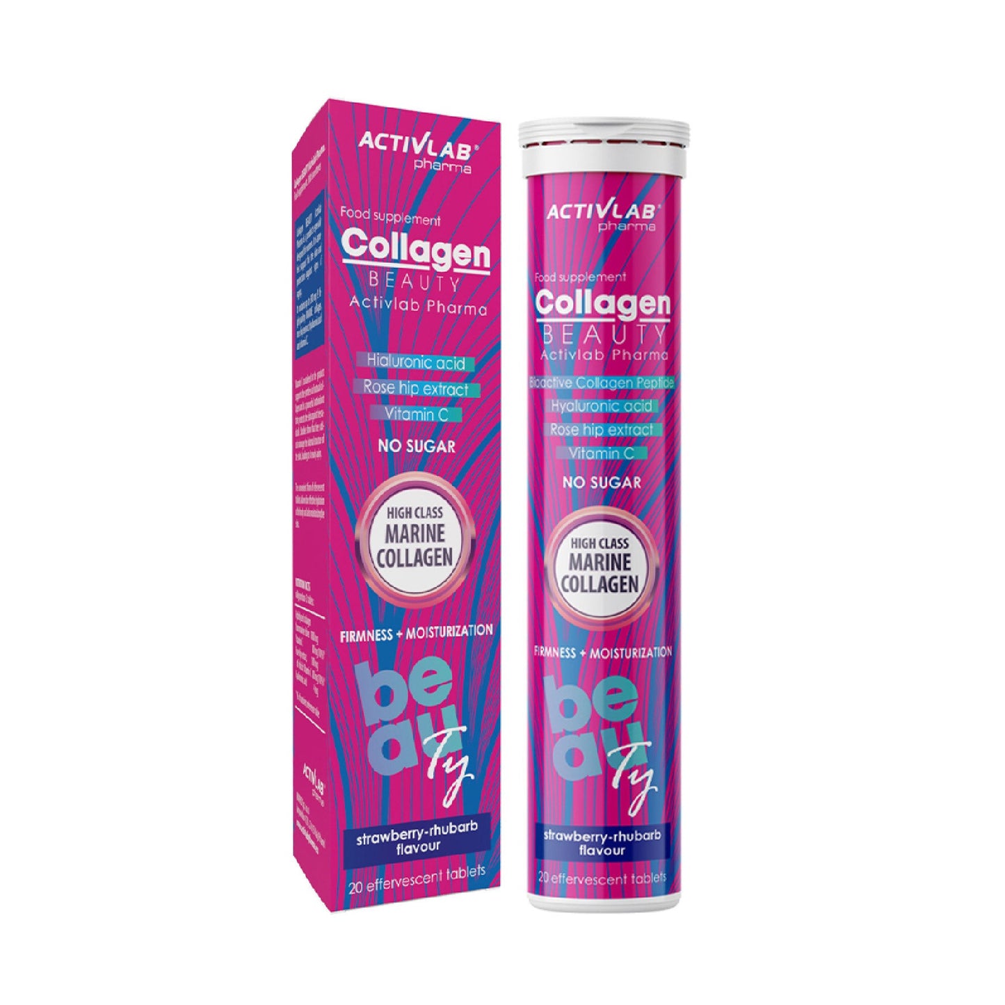 Activlab Collagen Beauty Effervescent Tablets 20 Tablets – Sugar Free