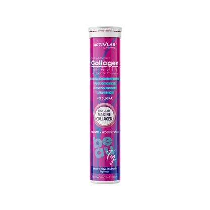 Activlab Collagen Beauty Effervescent Tablets 20 Tablets – Sugar Free