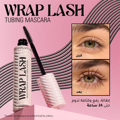 ماسكارا Revolution Wrap Lash - أسود