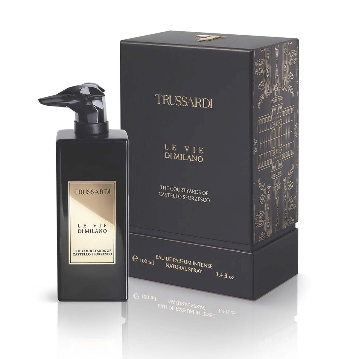 Trussardi Le Vie Di Milano The Courtyards Of Castello Sforzesco Eau De Parfum Intense 100ml