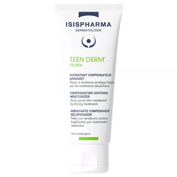 Isispharma Teen Derm Hydra Soothing Compensating Moisturizing Fluid