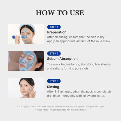 Medicube Zero Pore Blackhead Mud Facial Mask