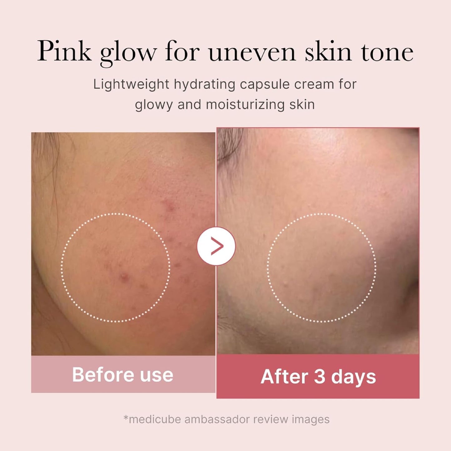 Medicube Salmon DNA PDRN Pink Collagen Capsule Cream