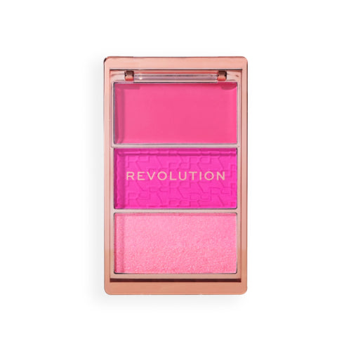 Revolution Blush Palette Icon Ot Pink Flag, 11.5 G