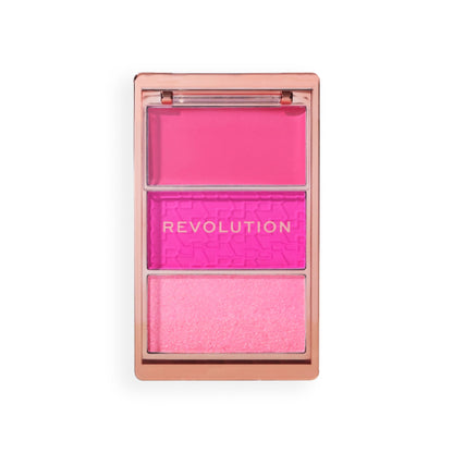 Revolution Blush Palette Icon Ot Pink Flag, 11.5 G
