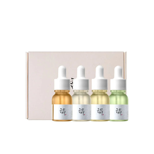 Beauty of Joseon Hanbang Serum Discovery Kit Serum Set (Revive Serum + Glow Deep Serum + Glow Serum + Calming Serum)