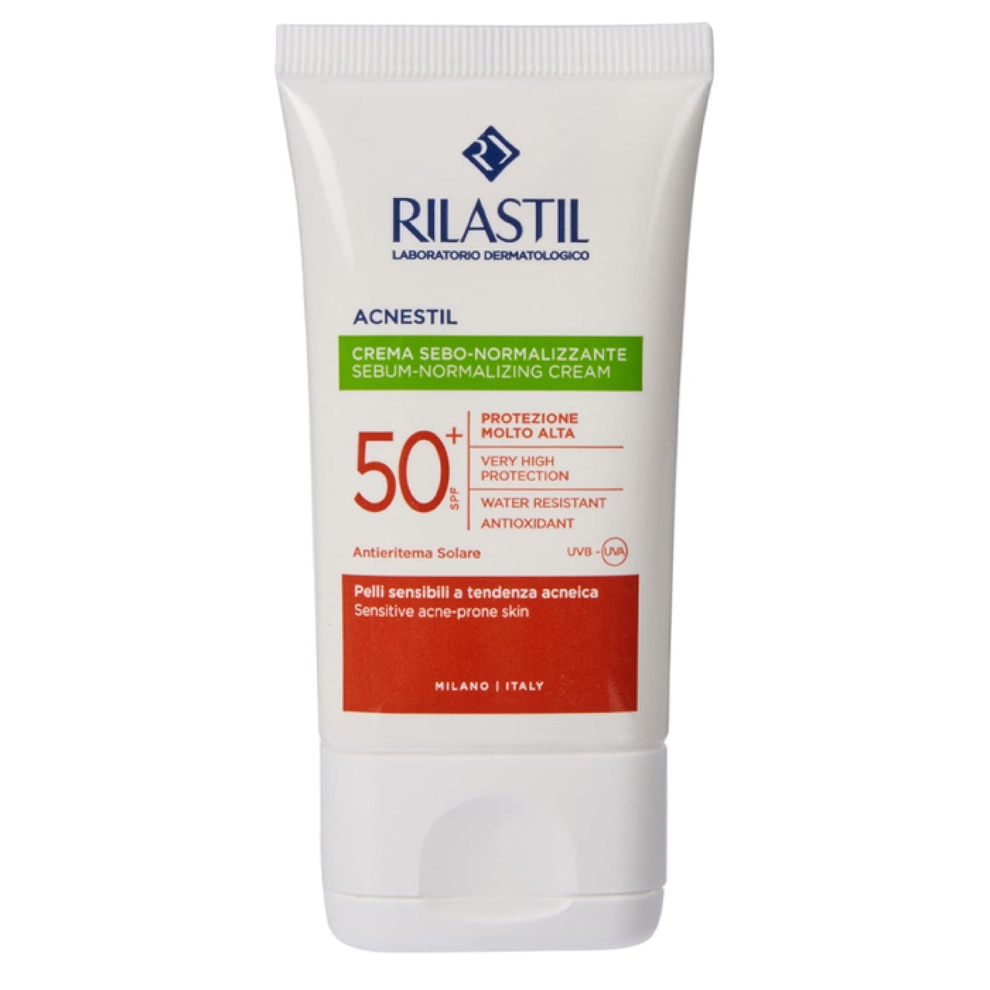 Rilastil Sun System Acnestil Cream Spf50+ - 40ml