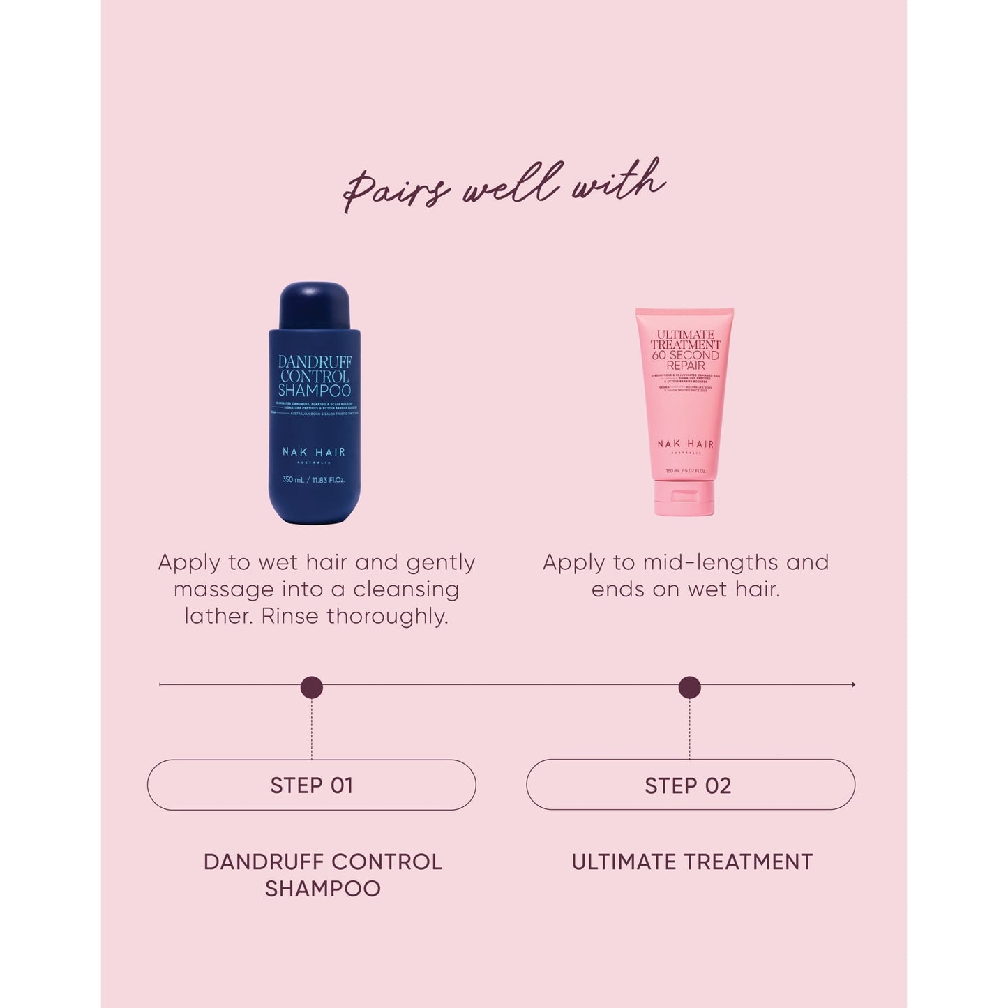 Nak Hair Signature Dandruff Shampoo 350ml