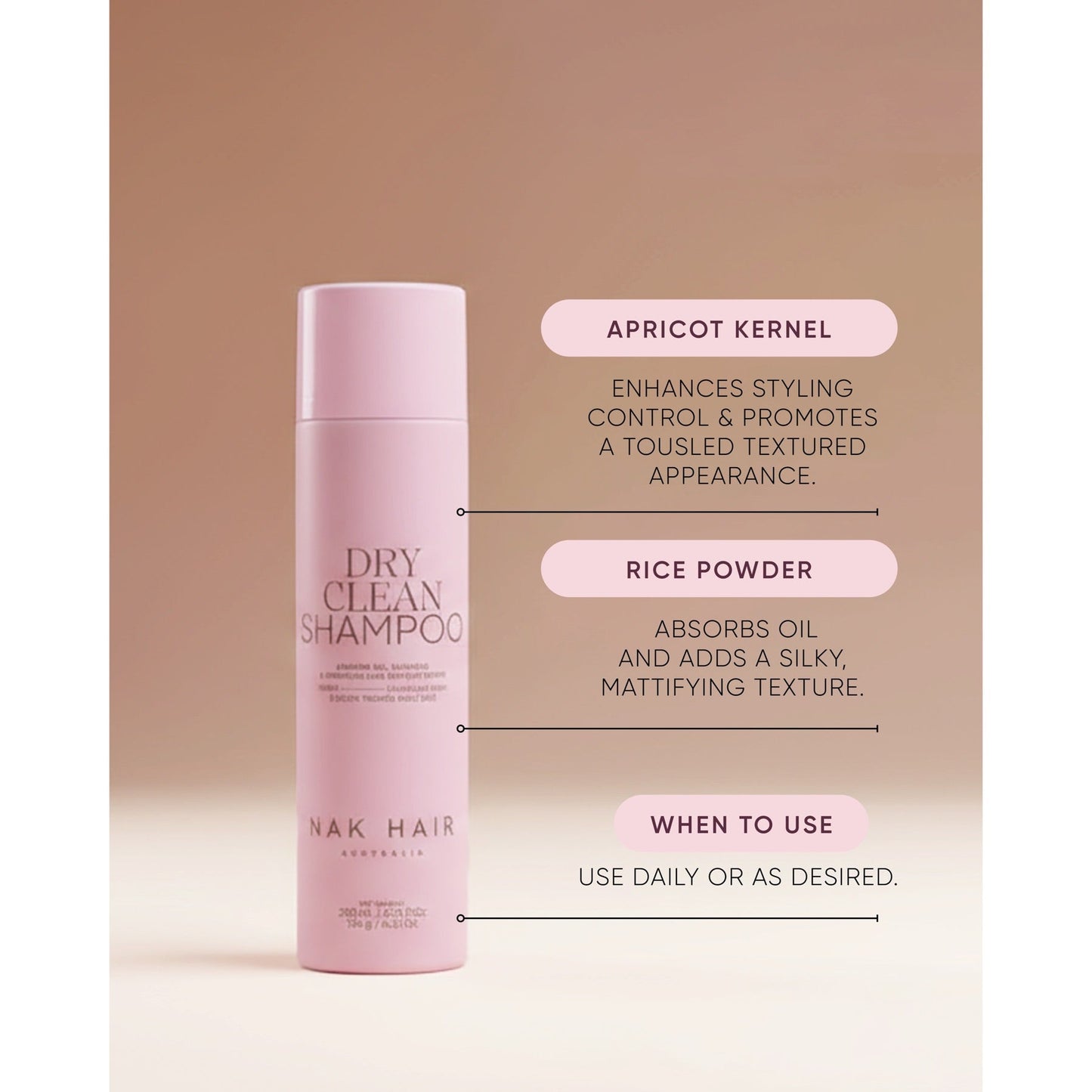 Nak Hair Signature Dry Shampoo 200ml