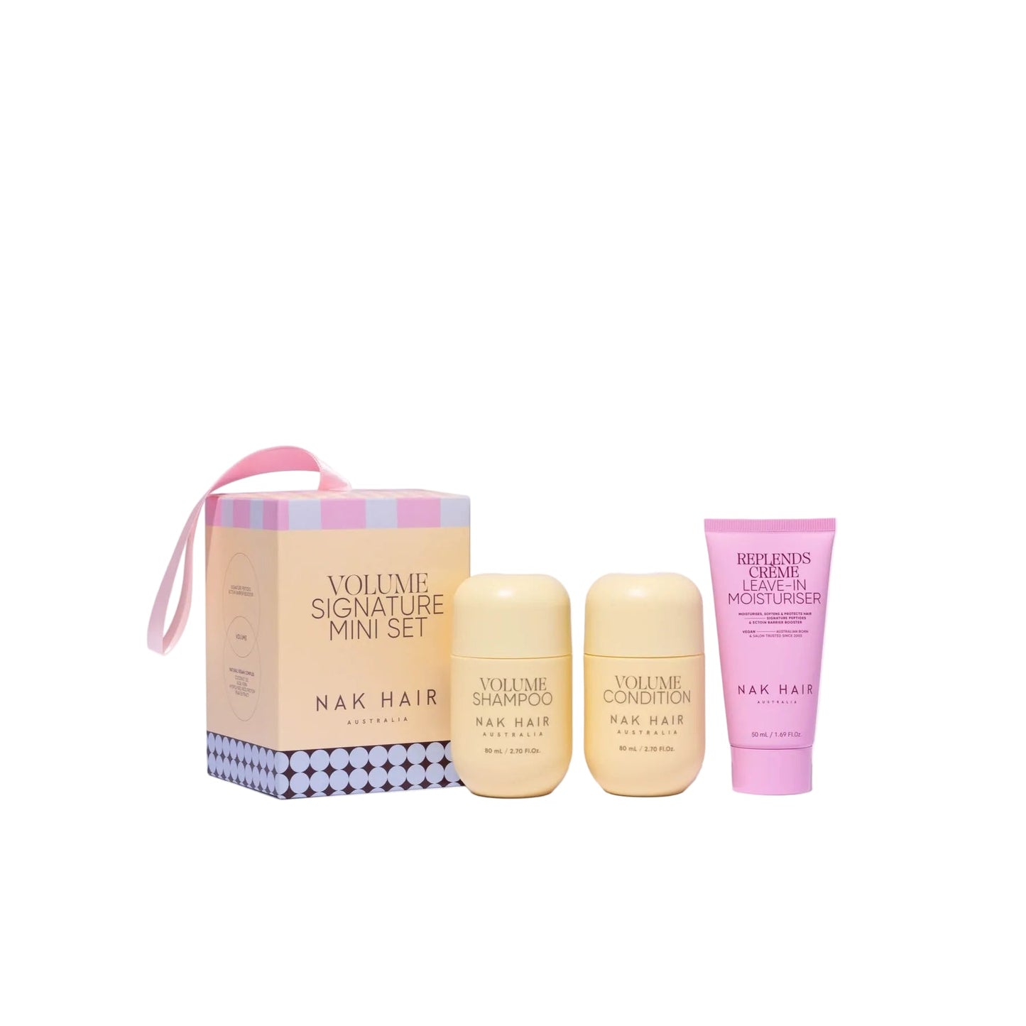 Nak Hair Signature Holiday Volume Travel Trio 2025