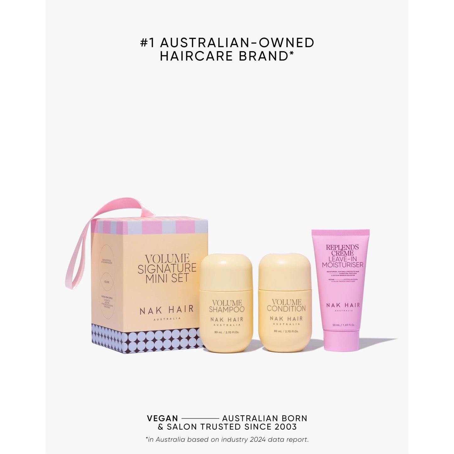 Nak Hair Signature Holiday Volume Travel Trio 2025