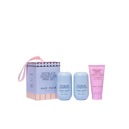 Nak Hair Signature Holiday Hydrate Travel Trio 2025