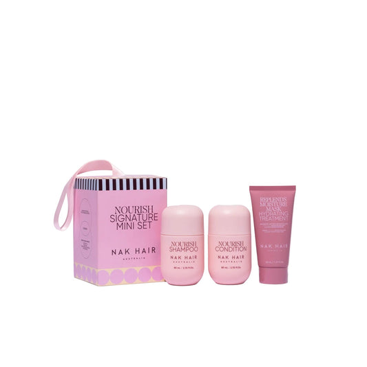 Nak Hair Signature Holiday Nourish Travel Trio 2025