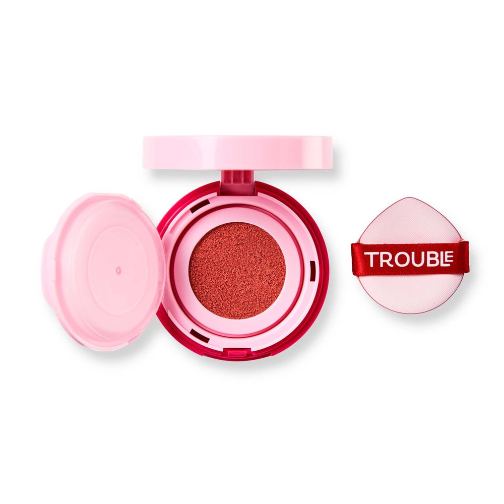 Trouble Maker Press Play Cushion Blush