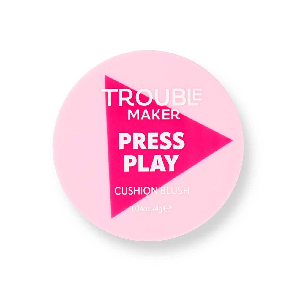 Trouble Maker Press Play Cushion Blush