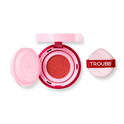 Trouble Maker Press Play Cushion Blush