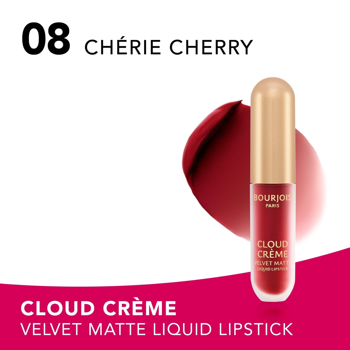 Bourjois Cloud Crème Velvet Matte Liquid Lipstick 3ml