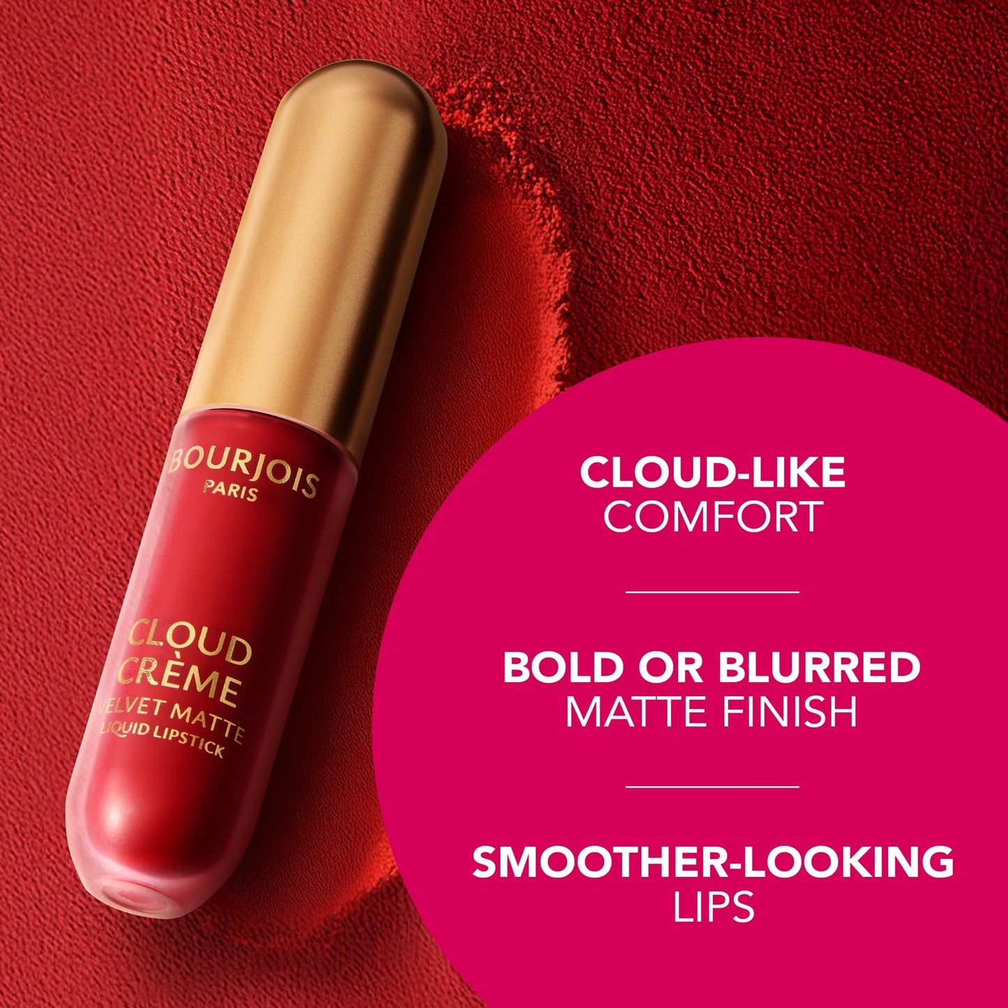 Bourjois Cloud Crème Velvet Matte Liquid Lipstick 3ml