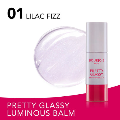 Bourjois Pretty Glassy Luminous Balm, Lilac Fizz 5g