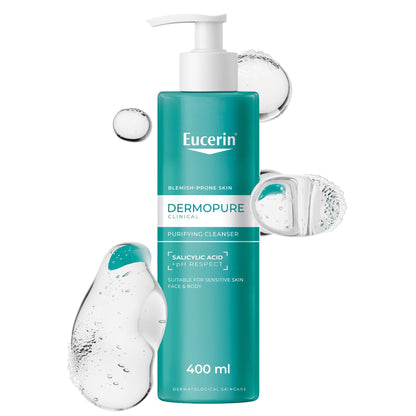 Eucerin Atopicontrol Body Wash Shower Oil Cleanser With Natural Omega-3, 400ml