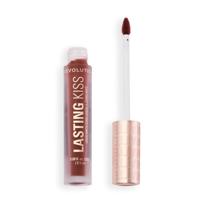 Makeup Revolution Lasting Kiss Liquid Lipstick – Long-Lasting Matte
