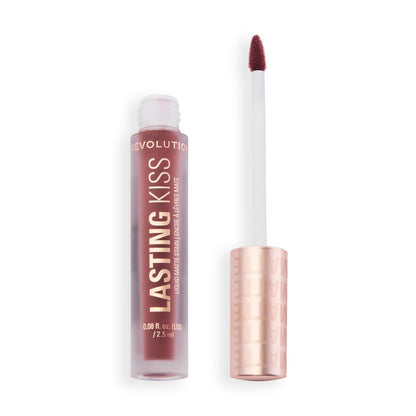 Makeup Revolution Lasting Kiss Liquid Lipstick – Long-Lasting Matte