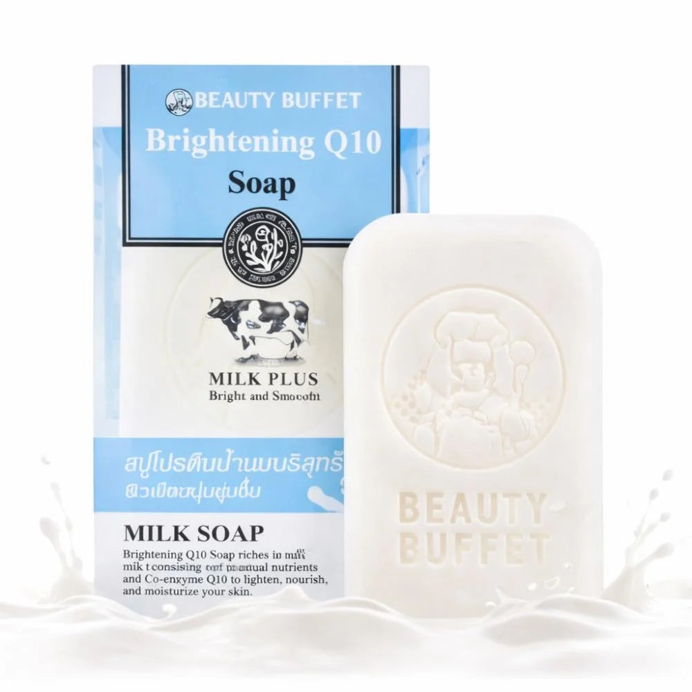 Beauty Buffet Milk Soap for Skin Lightening Milk Plus Q10 - 100g