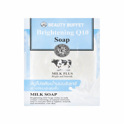 Beauty Buffet Milk Soap for Skin Lightening Milk Plus Q10 - 100g