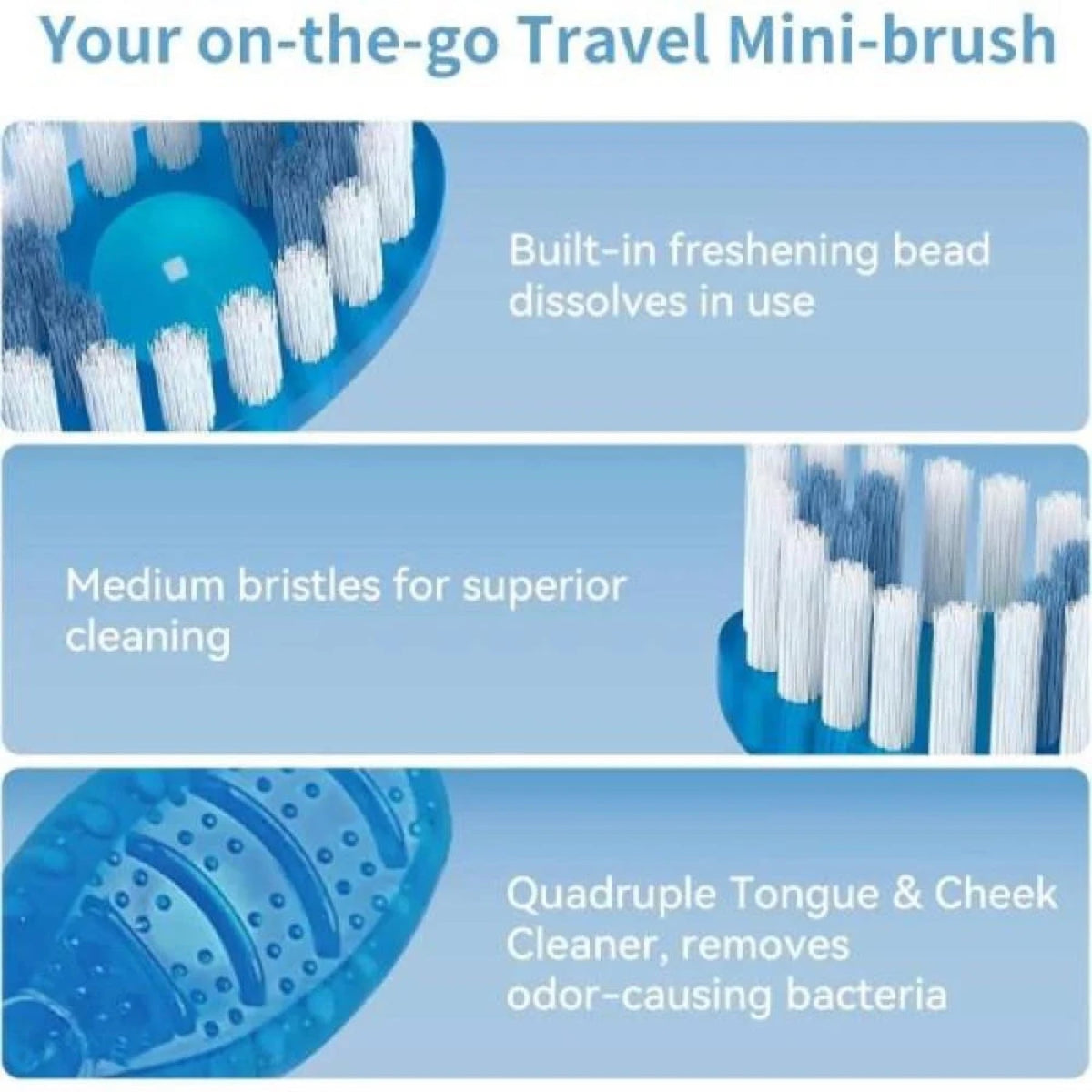 Beauty System Toothbrush and Toothpaste With Floss, 10 Pieces