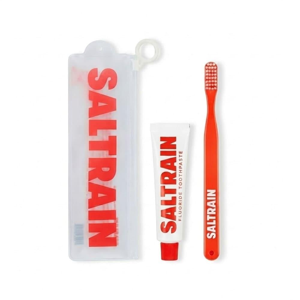 Saltrain Fluoride Cavity Protection Toothpaste With Brush - 30g