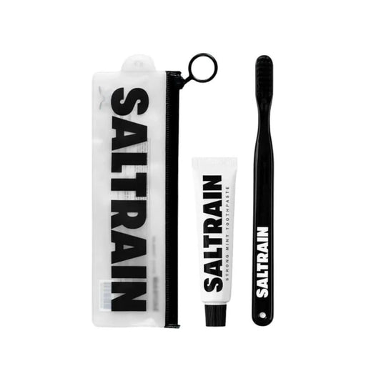 Saltrain Mint Toothpaste With Brush, Cooling & Ultra Fresh - 30g