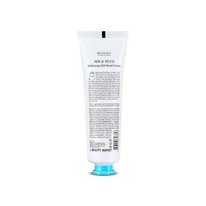 Scentio Milk Plus Organic Whitening Q10 Hand Cream 30ML