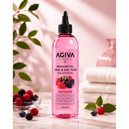 Agiva Raspberry Vinegar Anti-dandruff and Hair Tonic - 400ml