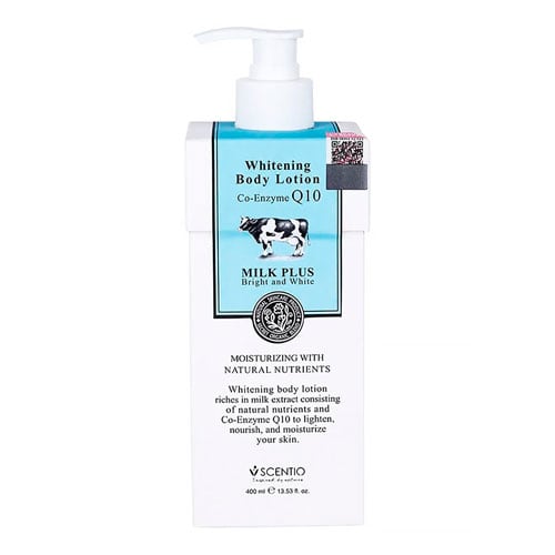 Scentio Milk Plus Brightening Body Lotion Co-enzyme Q10 400ml