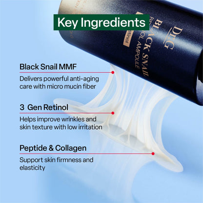 Dr.G Black Snail Retinol Ampoule 50ml