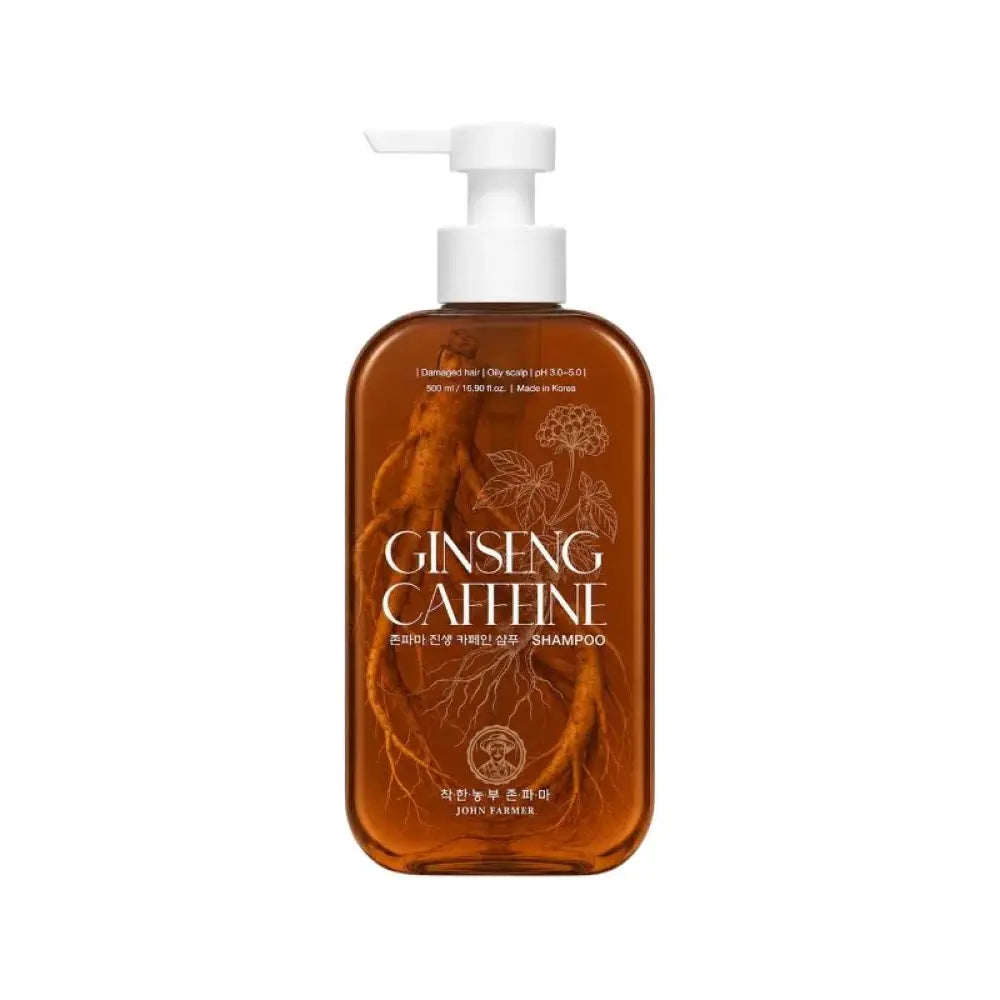 John Farmer Ginseng and Caffeine Hair Shampoo 500ml