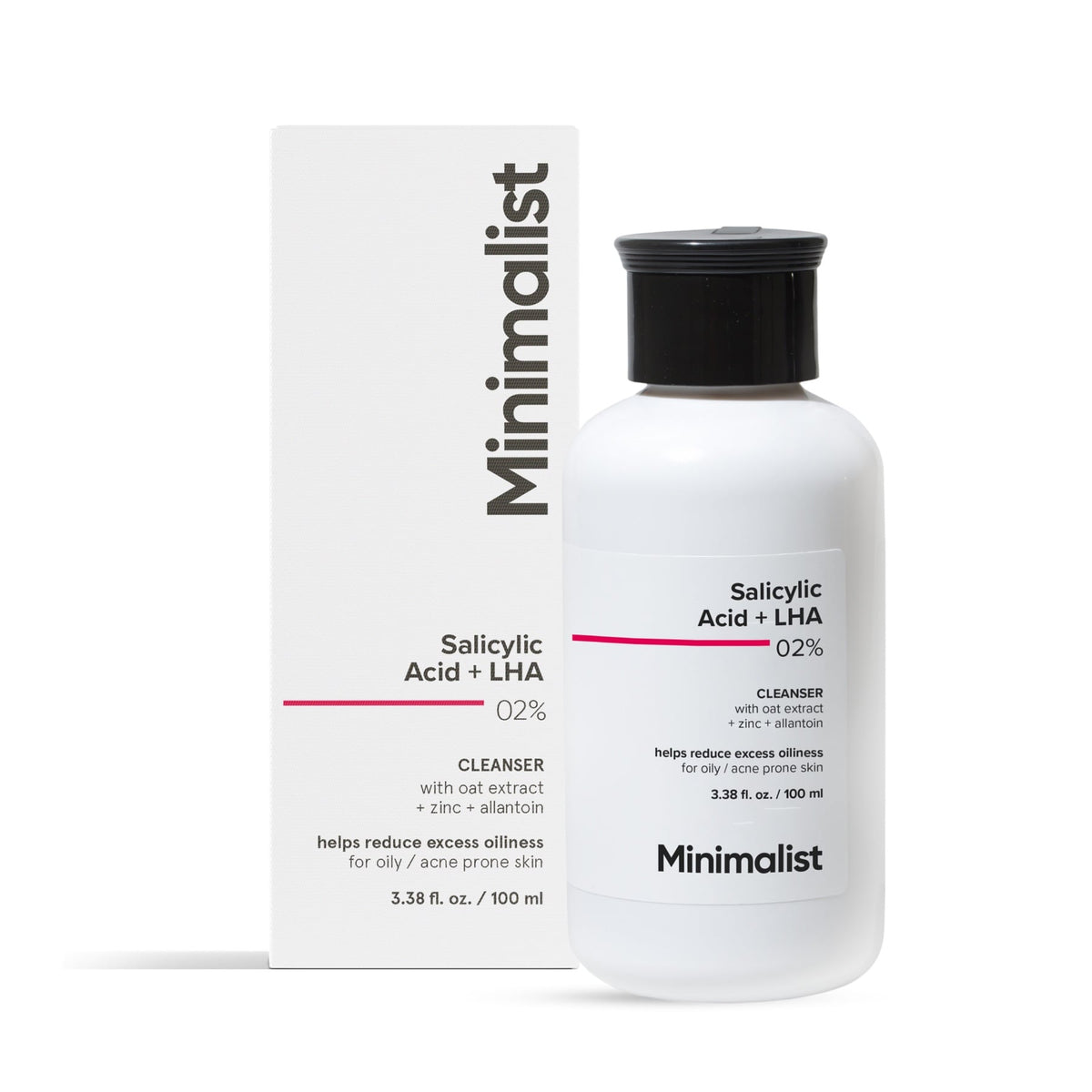 Minimalist Salicylic Acid + LHA 02% Cleanser