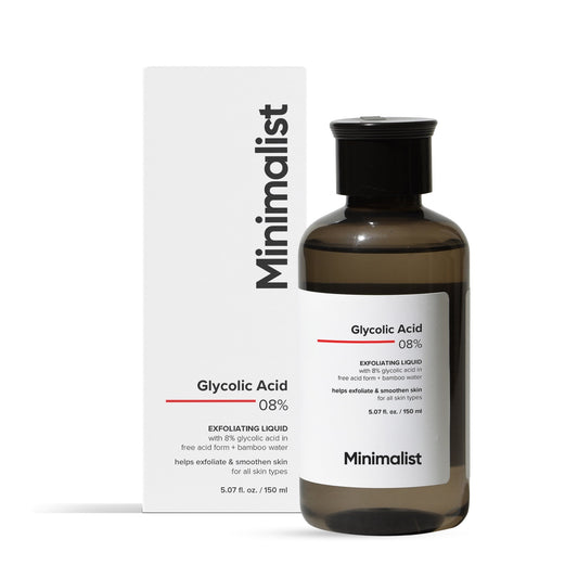 Minimalist Glycolic Acid 08% Exfoliating Liquid