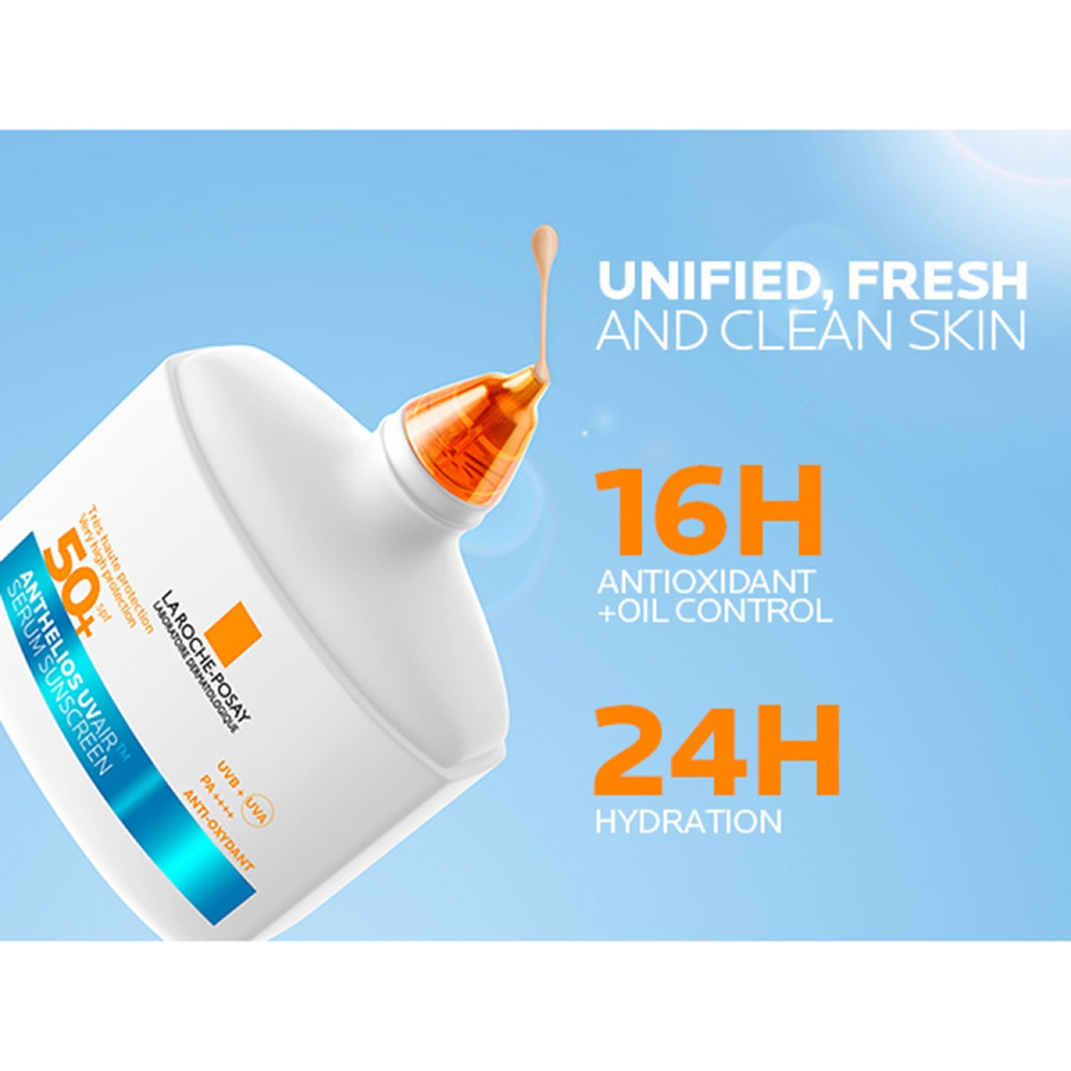 La Roche-posay Anthelios Uvair Daily Spf50+ Medium Complexion 50ml