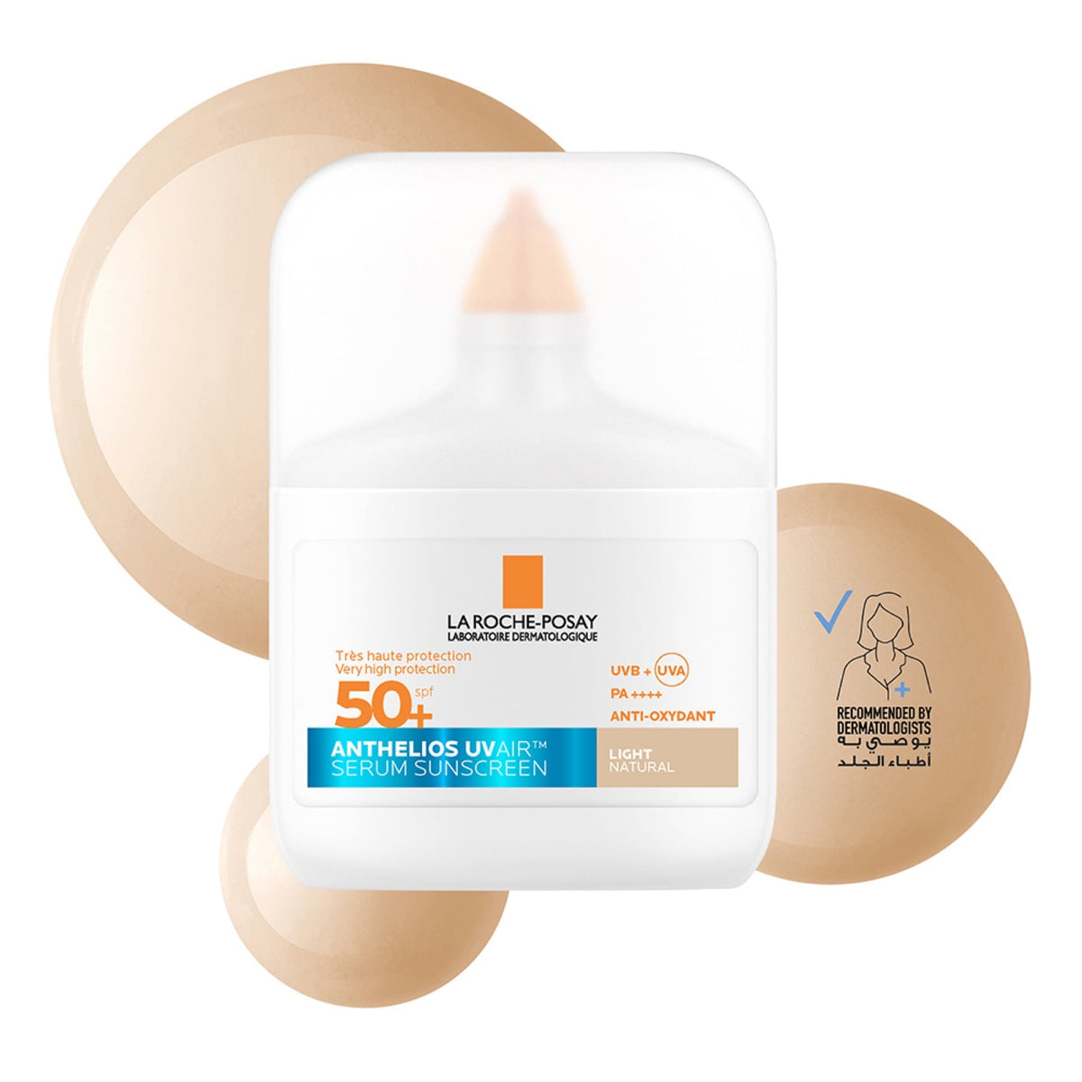 La Roche-posay Anthelios Uvair Daily Spf50+ Light Complexion 50ml