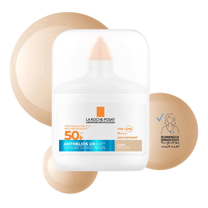 La Roche-posay Anthelios Uvair Daily Spf50+ Light Complexion 50ml